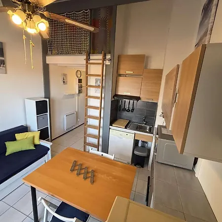 Mezzanine 4 Couchages- Port-la Nouvelle Pn290-031 شقة بورت-لا-نوفيل